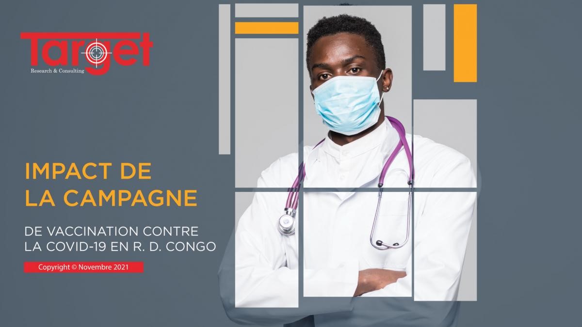Target: les résultats de l’étude sur l’impact de la campagne de vaccination contre la Covid-19 en RDC disponibles